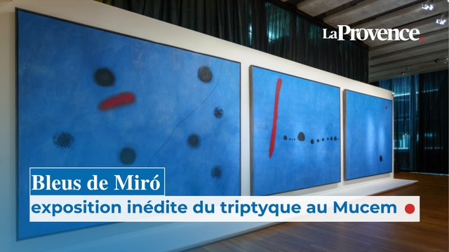 Bleus de Miró : une exposition inédite au Mucem