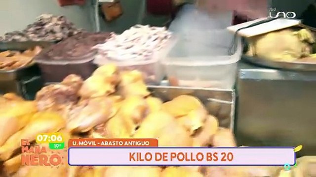 KILO DE POLLO A 22 BS EN LOS MERCADOS CRUCEÑOS