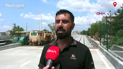 Gurbetçiler, tatil için ana vatana trenle gelmeye başladı