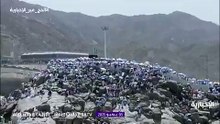 "لبيك اللهم لبيك".. الحجاج يتوافدون لجبل الرحمة في يوم عرفة