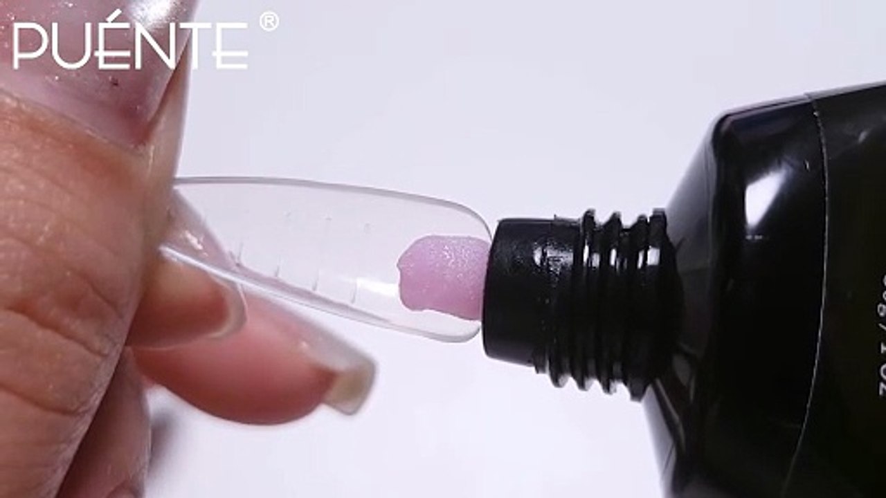 30ML Glitter Poly Nail Gel Hema Free Pink Glitter Acrylic Gel Finger Extension Nail Gel Semi-Permanent Nail Varnish For Manicure