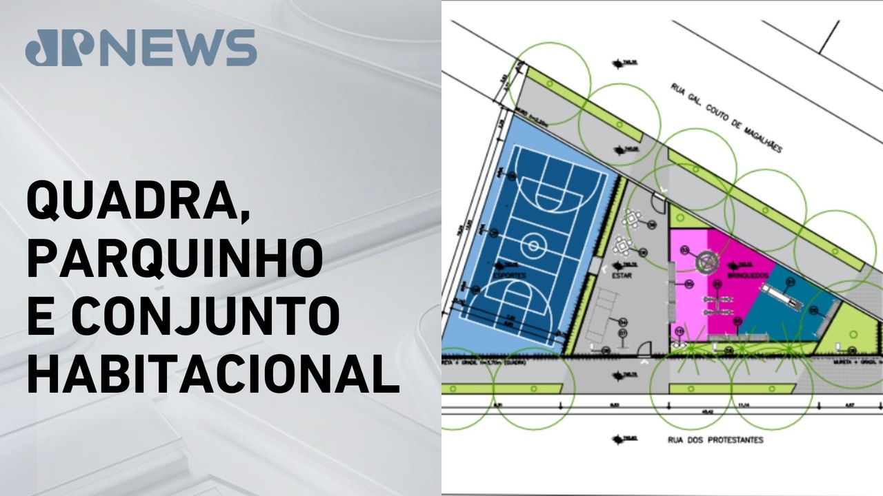 Veja projeto da Prefeitura de São Paulo para local que abrigava Cracolândia