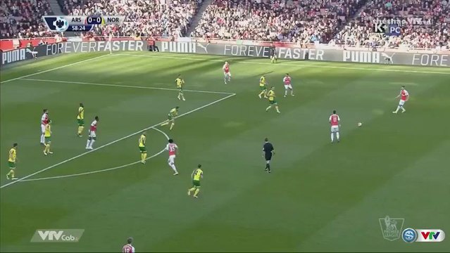 Arsenal 1-0 Norwich City - Goals and Highlights (1/5/2016) | K+PC HD