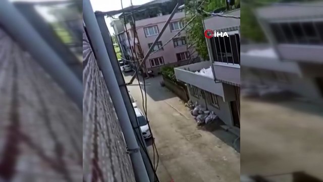 Bursa'da tartıştığı kadını yol ortasında sürükleyip, zorla götürdü