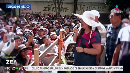 La CNTE protesta con violencia en la Secretaría de Gobernación