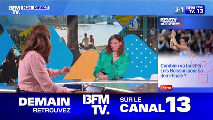 Combien va toucher Loïs Boisson pour sa demi-finale à Roland Garros? BFMTV répond à vos questions