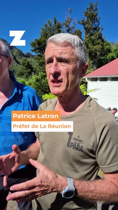 Le préfet de La Réunion, Patrice Latron, à la rencontre des Mafatais