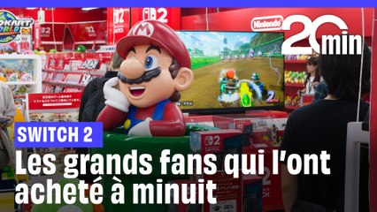 Pour la sortie de la Switch 2, les fans étaient présents dès minuit
