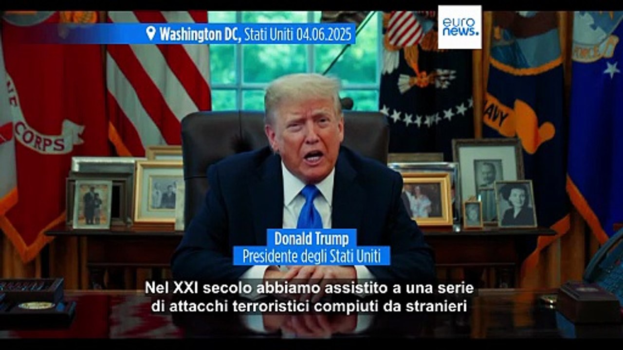 Stati Uniti: Trump torna a imporre divieti di ingresso a 12 Paesi