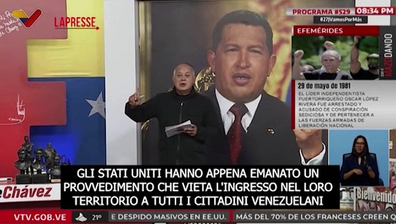 Venezuela, il governo contro le frontiere chiuse di Trump: "Chi va negli Usa ? un pazzo"