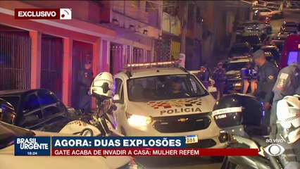 GATE liberta mulher que estava sendo feita de refém em SP