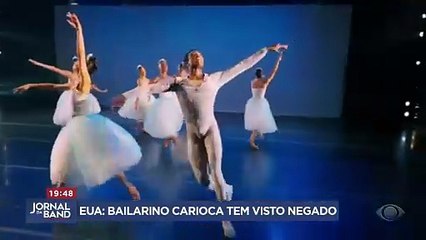 Bailarino carioca tem visto negado nos Estados Unidos