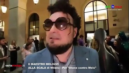 ENRICO MELOZZI ALLA SCALA di Milano - Atene contro Melo
