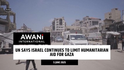 UN says Israel continues to limit humanitarian aid for Gaza