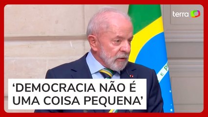 Ao lado de Macron, Lula critica o ‘radicalismo de extrema-direita’ na França