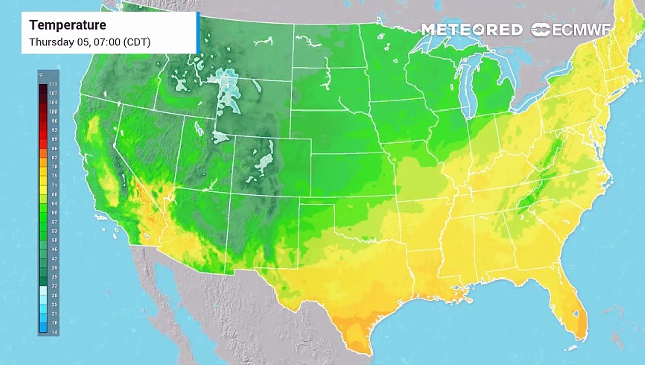temperatures US