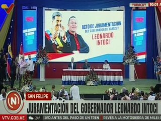 Leonardo Intoci es juramentado como gobernador electo del estado Yaracuy para el periodo 2025-2029