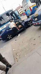 VIDEO: Mujer descubre a su marido saliendo del hotel con su amante