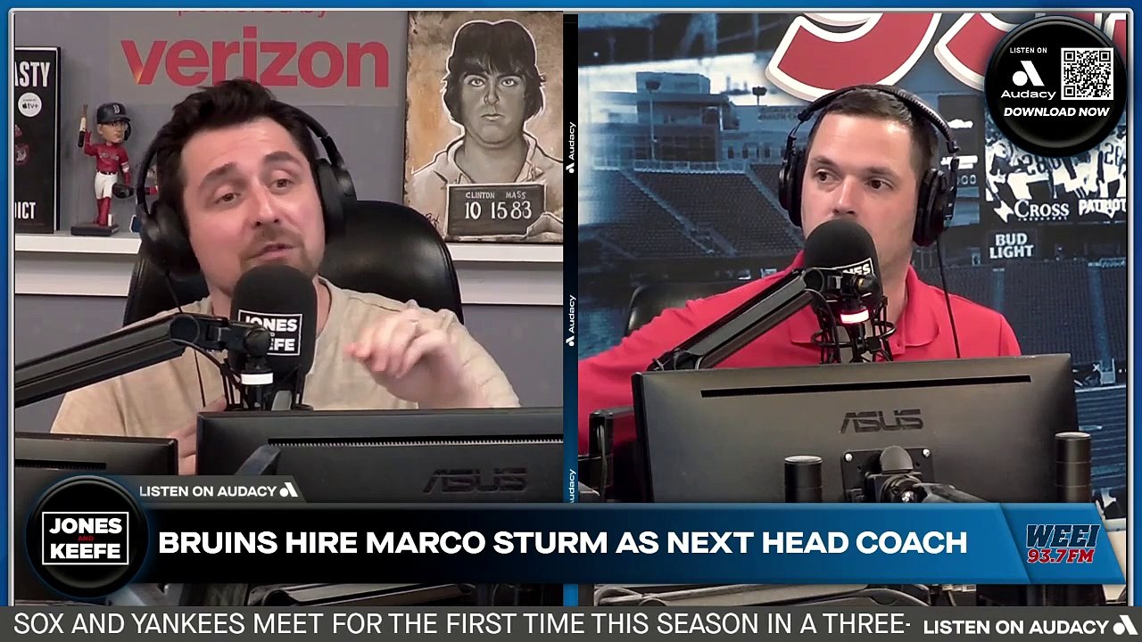 Jones & Keefe: Instant reaction as Marco Sturm is named head coach of the Boston Bruins