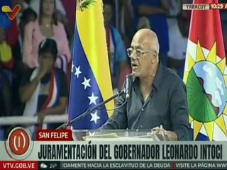 Jorge Rodríguez: Vamos por las 14 alcaldías del estado Yaracuy y el 100% de los consejos municipales