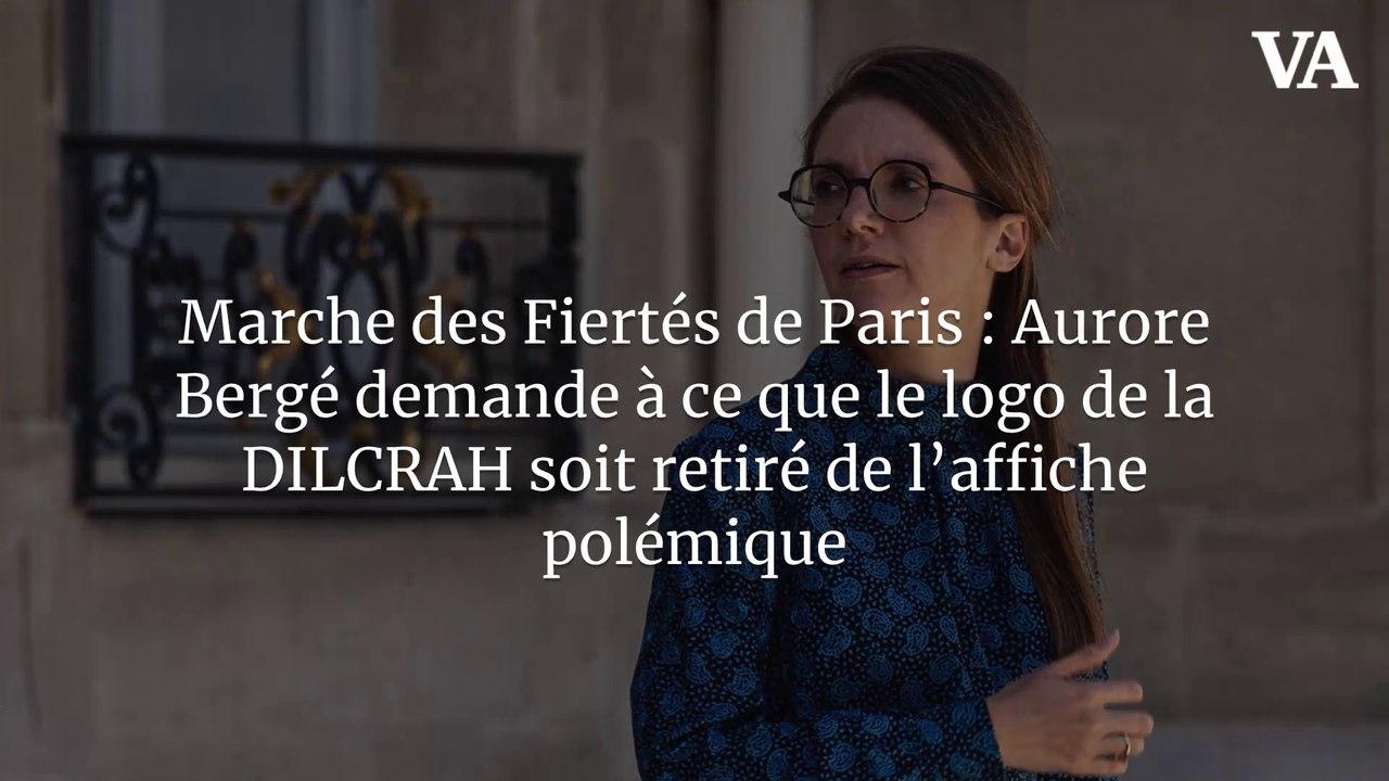 Marche des Fiertés de Paris : Aurore Bergé demande à ce que le logo de la DILCRAH soit retiré de l’affiche polémique