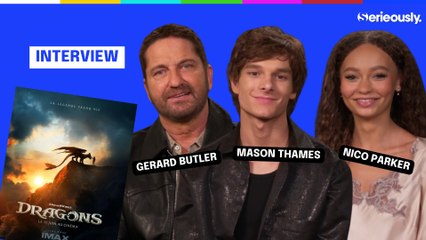 GERARD BUTLER et le cast de Dragons ont répondu à nos questions