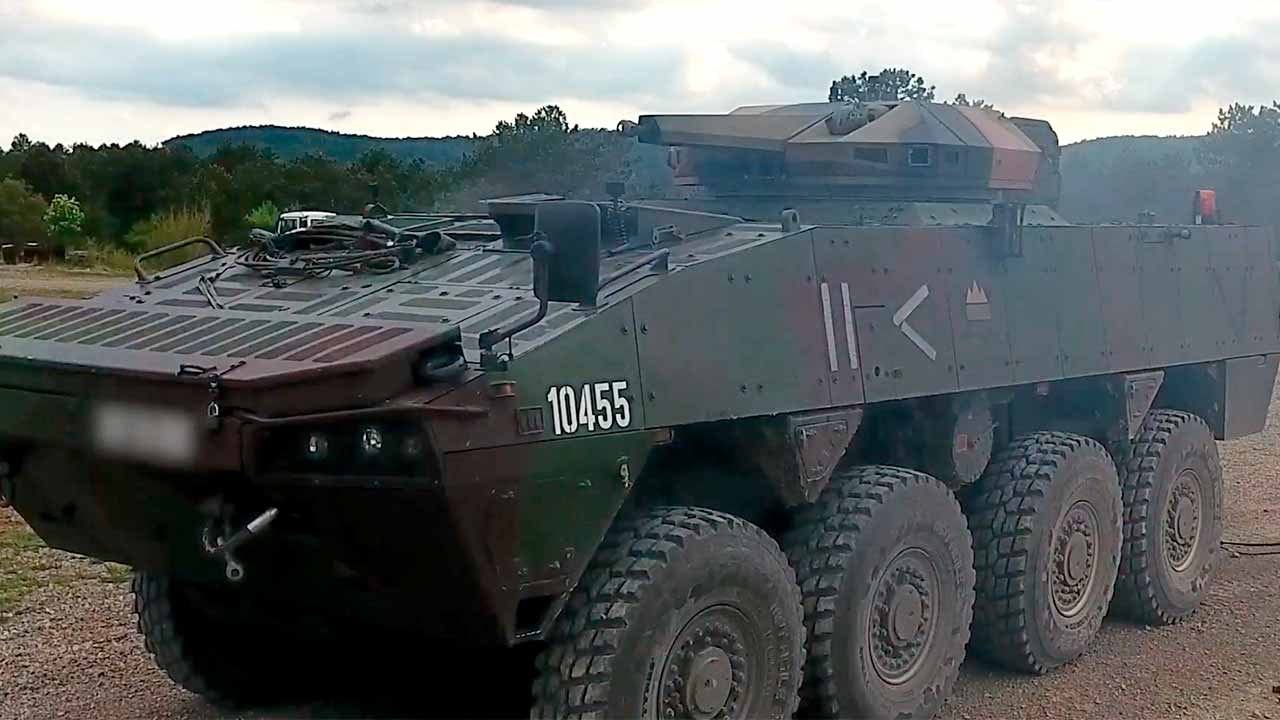Vantage savaş modülü, insansız ATLAS 8x8 aracında ilk gerçek atış testlerini geçti