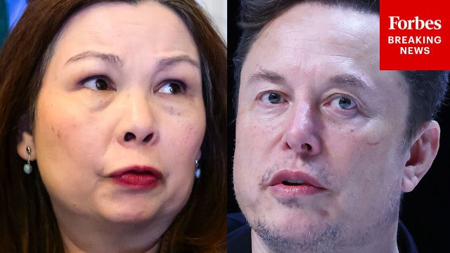 Tammy Duckworth Reacts To Elon Musk Going On X Rampage Against Trump's Budget Bill
