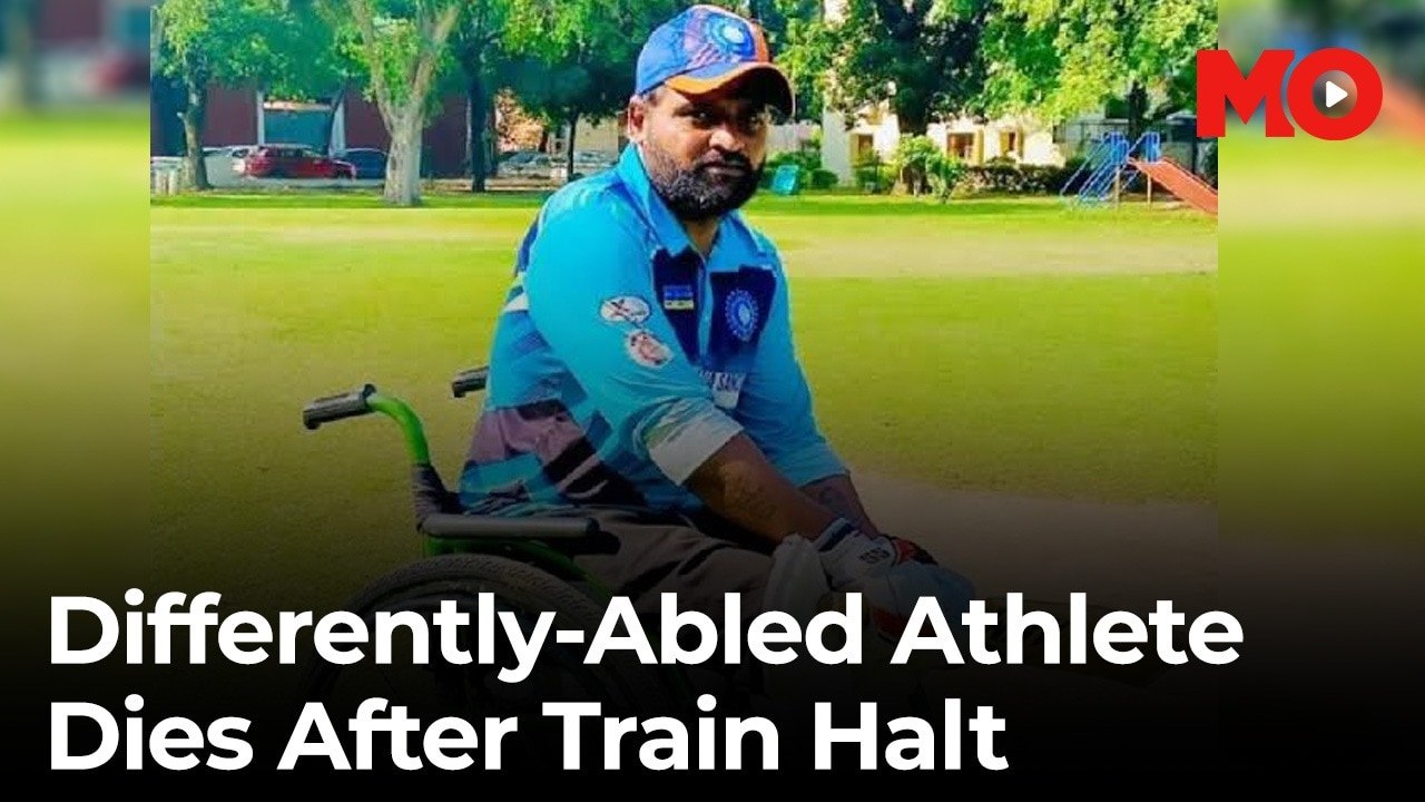 Differently-abled athlete dies after train halt