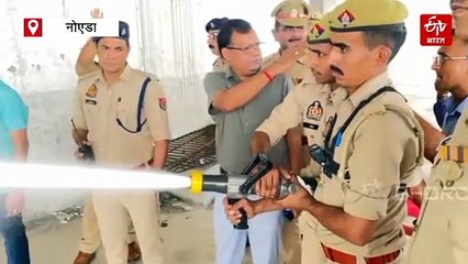 नोएडा की बहुमंजिला इमारतों में आग पर काबू पाने के लिए बुर्ज खलीफा में लगे सिस्टम का होगा इस्तेमाल
