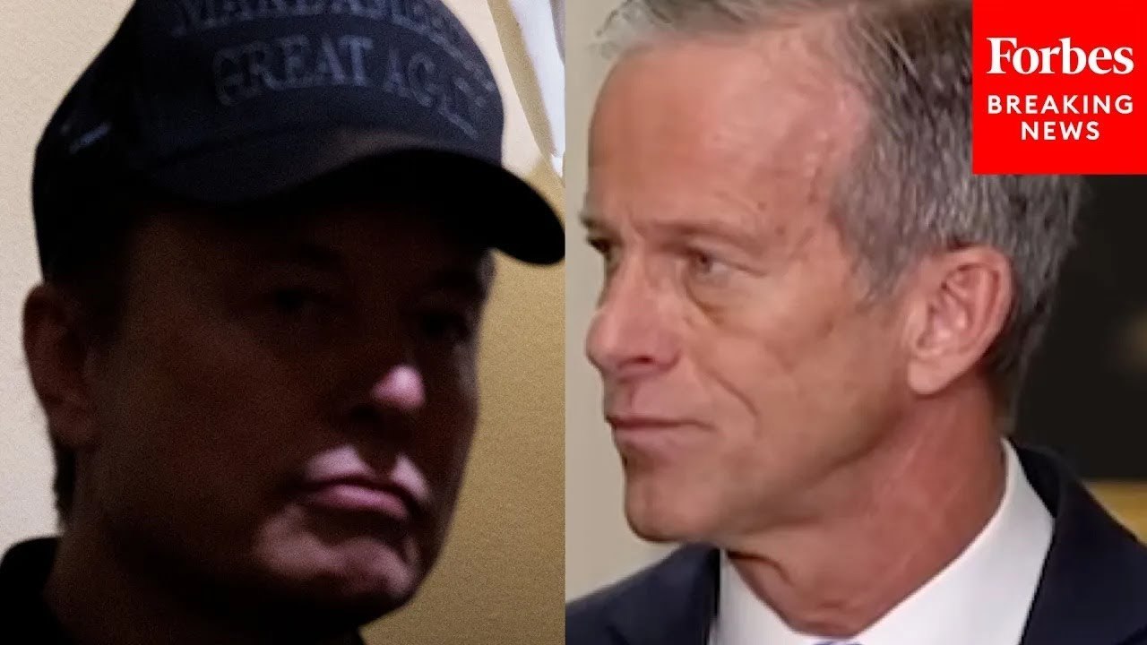 John Thune, GOP Leaders Speak To Reporters As Elon Musk Attempts To Tank Trump's Budget