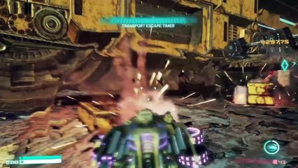 Transformers Fall of Cybertron - Gameplay #7 (Hard Mode)
