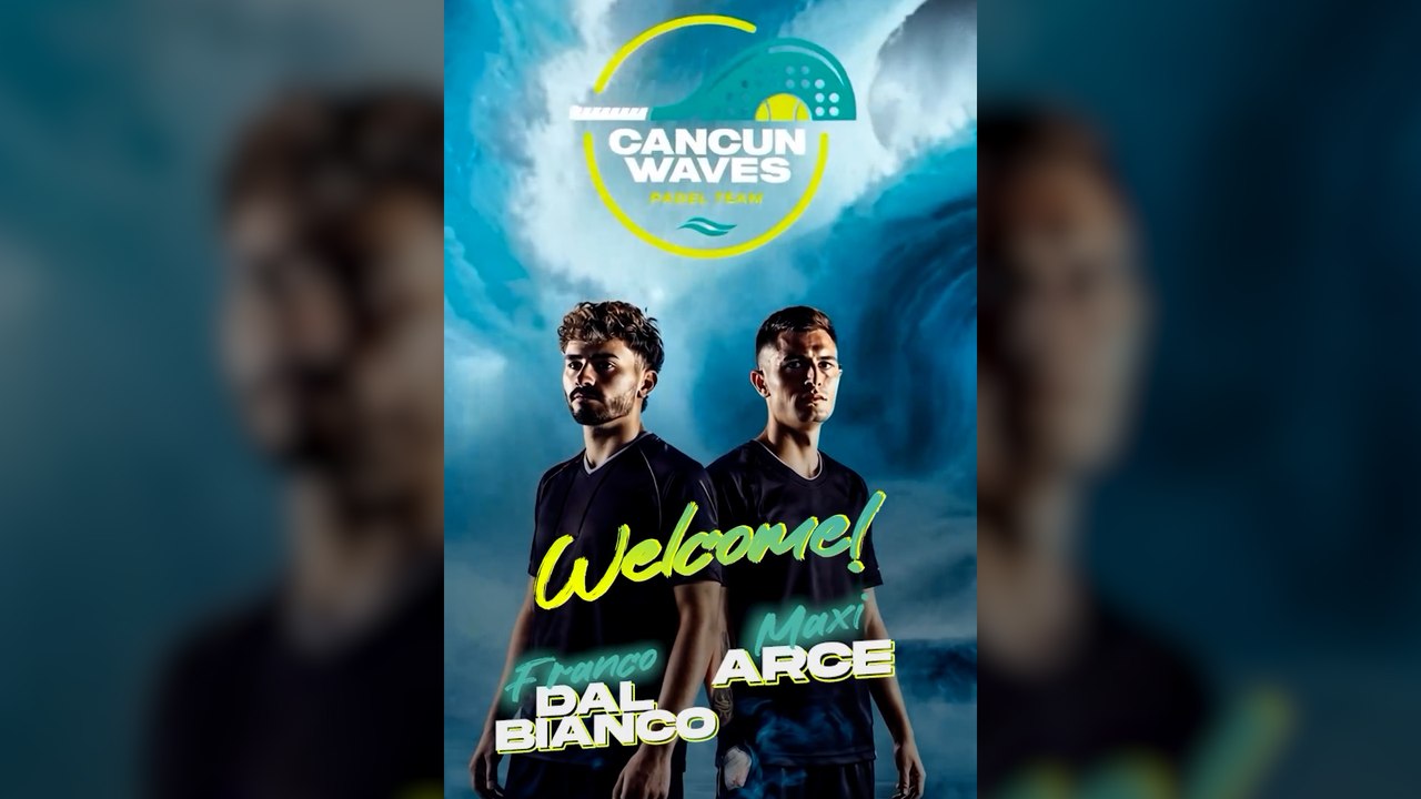 Maxi Arce y Franco Dal Bianco fichan por los Cancun Waves de la PPL  