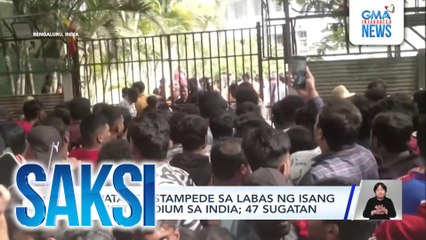 11 patay sa stampede sa labas ng isang cricket stadium sa india; 47 sugatan | Saksi
