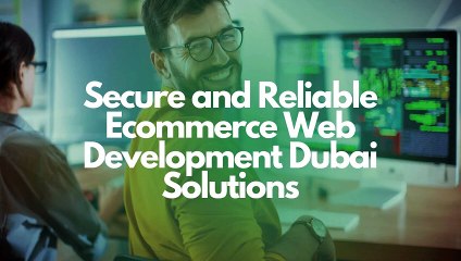 eCommerce web design Dubai