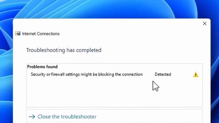 Fix Error: "Security or firewall settings might be blocking the connection" in Windows 11/10/8/7 | 3 Methods