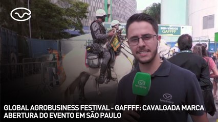 Global Agrobusiness Festival - GRAFFFF 2025: cavalgada marca abertura do evento em São Paulo