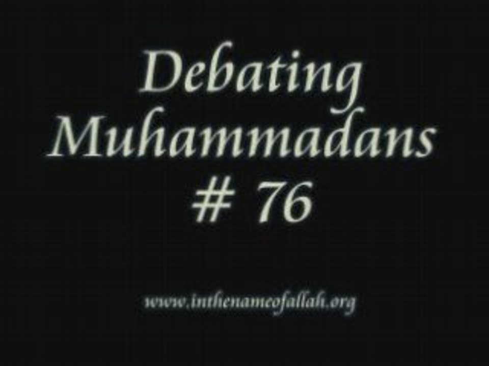 76 Debating Muhammadans