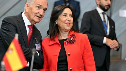 Robles asegura que el 2% de gasto en Defensa "es suficiente" pese a que EEUU aboga por el 5%