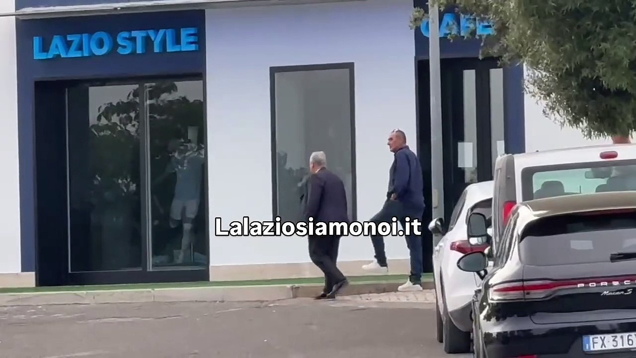 Sarri e Lotito insieme a Formello