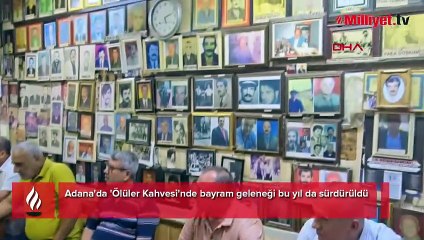 'Ölüler Kahvesi'nde bayram geleneği! 700'ü aşkın fotoğraf: Çok duygulandım