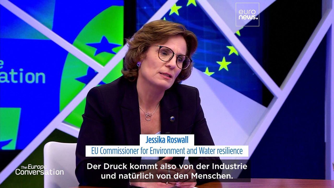 „Der grüne Wandel und die Wettbewerbsfähigkeit schließen sich nicht aus“, sagt Jessika Roswall