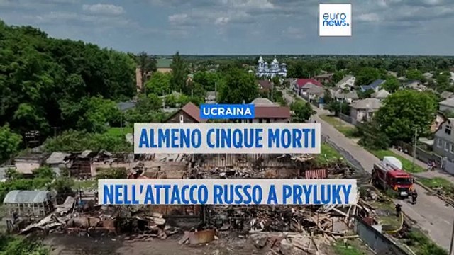 Guerra in Ucraina: almeno cinque morti in attacchi aerei russi su Pryluky, feriti a Kharkiv
