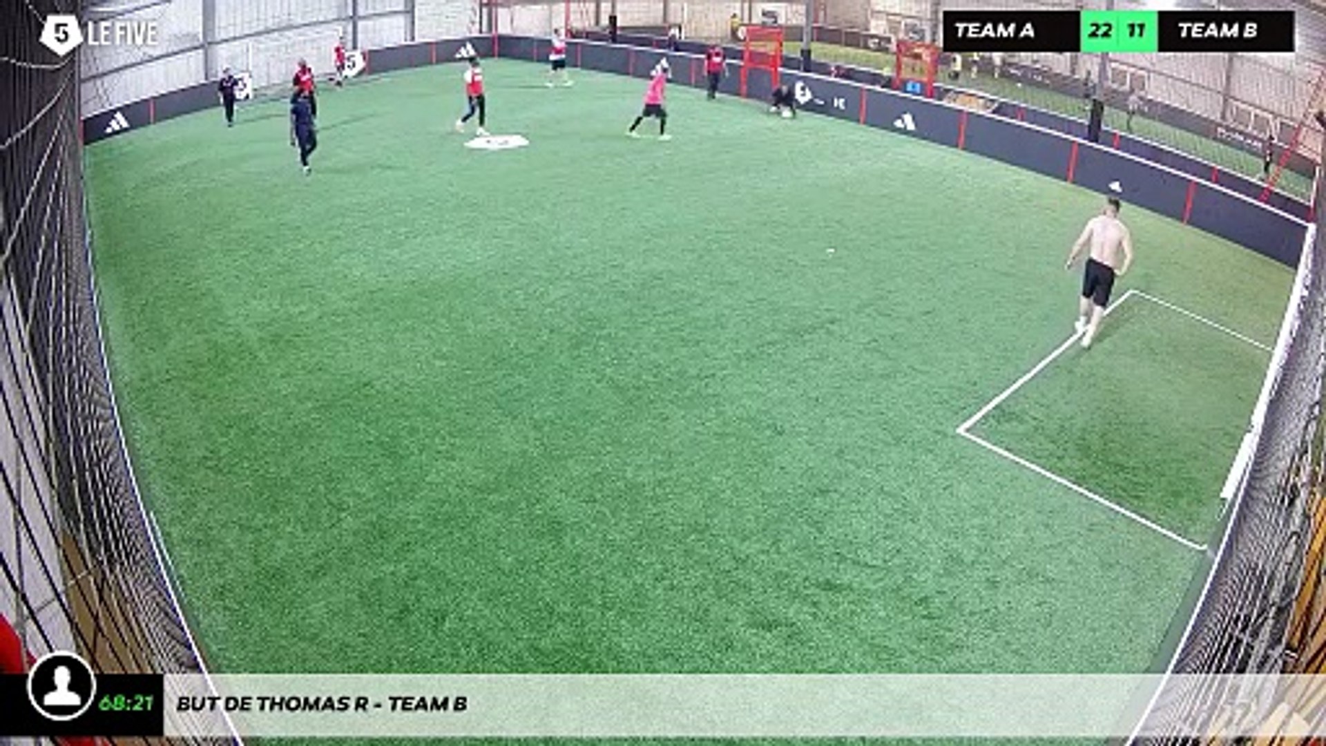 ⁣But de Thomas R - Team B