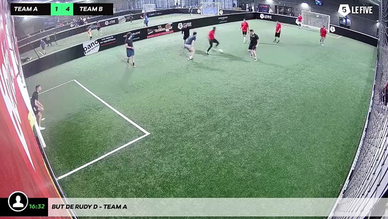 But de Rudy D - Team A