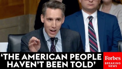 'Basically Unlimited Access': Josh Hawley Shares The 'Truth' About Cyber Attacks On US Telecom