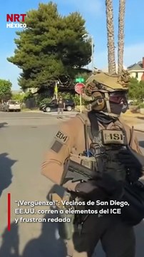 Decenas de vecinos de San Diego, California, se unieron para hacer retroceder a elementos del Servicio de Inmigración y Control de Aduanas de Estados Unidos quienes buscaban realizar una redada en la zona.