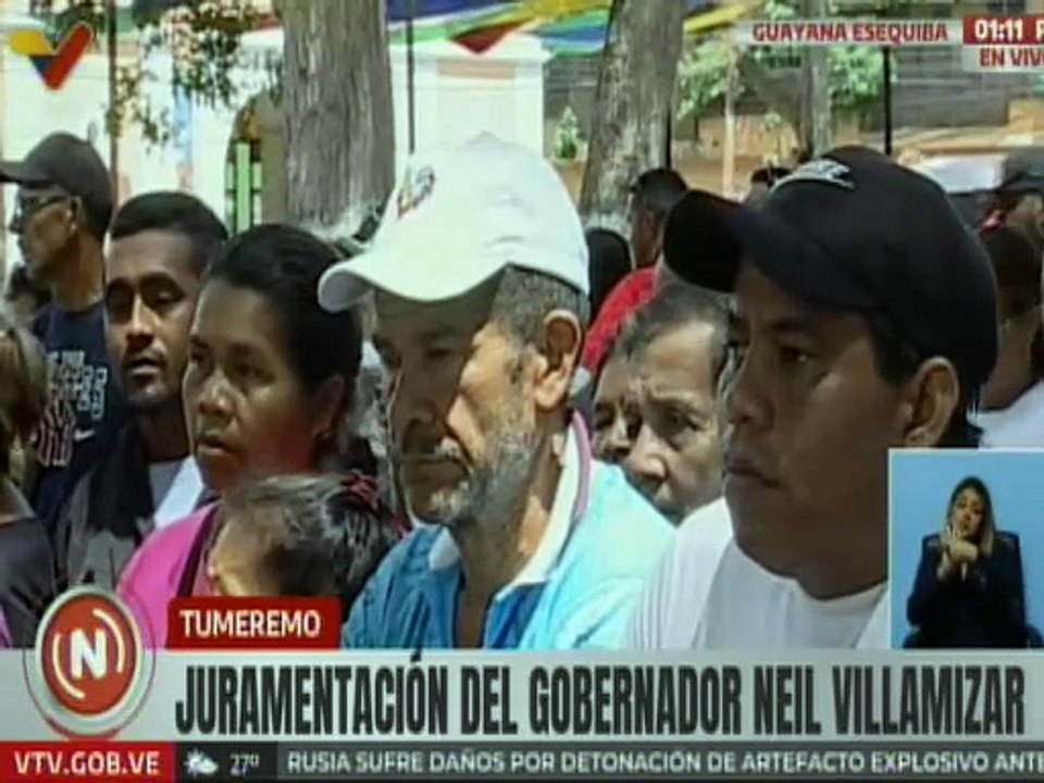 Gob. Neil Villamizar: Estamos viviendo los tiempos de recuperación de la Guayana Esequiba