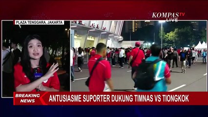 2 Layar Disiapkan untuk Para Suporter yang Nobar Laga Timnas Vs China di Luar GBK