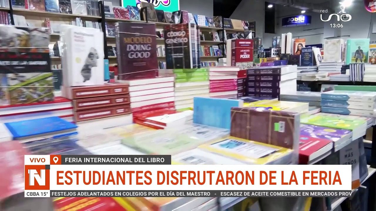 estudiantes disfrutaron la feria